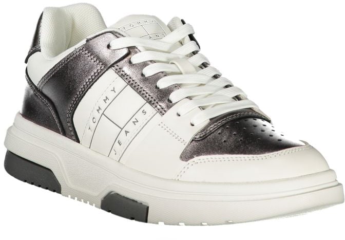 Tommy Hilfiger Bianco Polyurethane Women Sneaker Wit