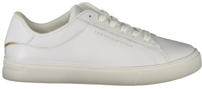 Tommy Hilfiger Bianco Polyurethane Women Sneaker Wit