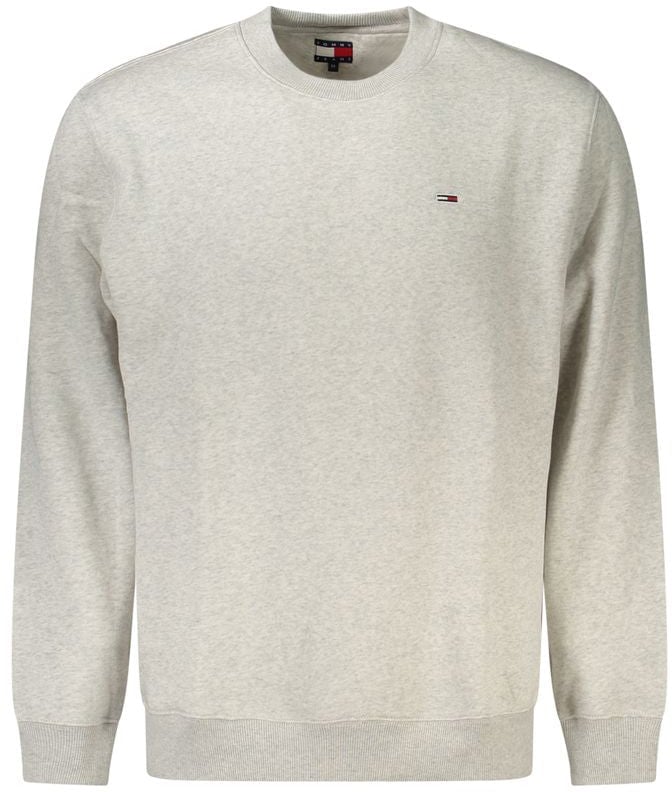 Tommy Hilfiger Grigio Cotton Men's Sweatshirt Grijs