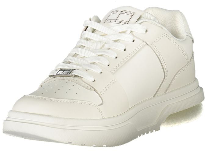 Tommy Hilfiger Bianco Polyurethane Women Sneaker Wit