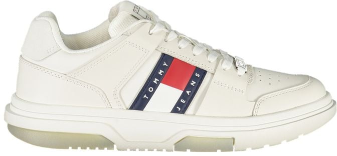 Tommy Hilfiger Bianco Polyurethane Women Sneaker Wit