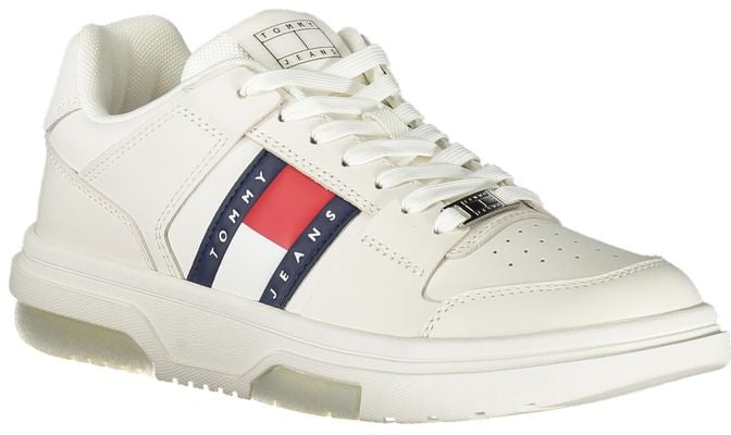Tommy Hilfiger Bianco Polyurethane Women Sneaker Wit