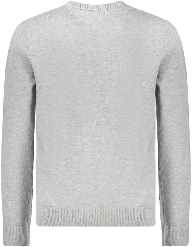 Tommy Hilfiger Grigio Polyester Men's Sweater Grijs