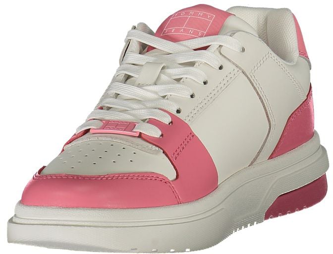 Tommy Hilfiger Rosa Poliuretano Donna Sneaker Roze