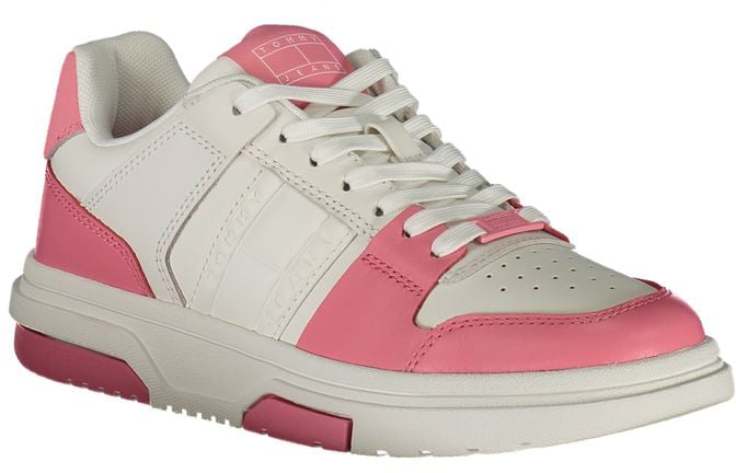 Tommy Hilfiger Rosa Poliuretano Donna Sneaker Roze