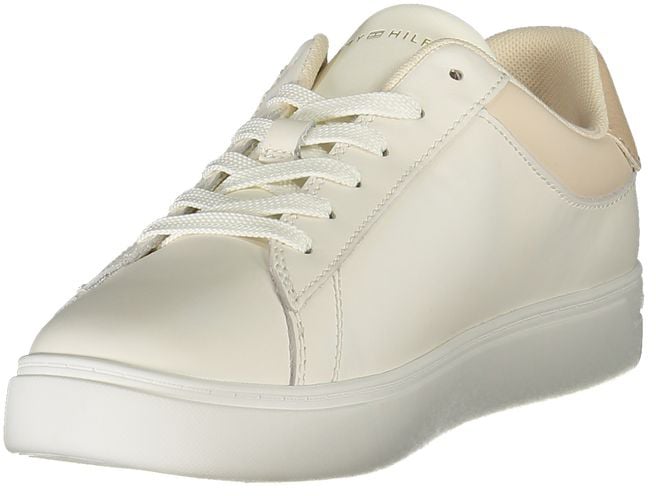 Tommy Hilfiger Beige Polyurethane Women Sneaker Beige