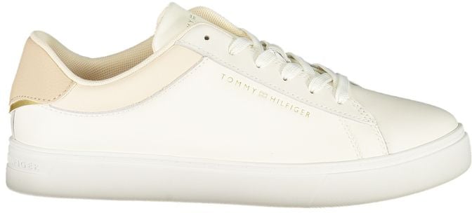 Tommy Hilfiger Beige Polyurethane Women Sneaker Beige