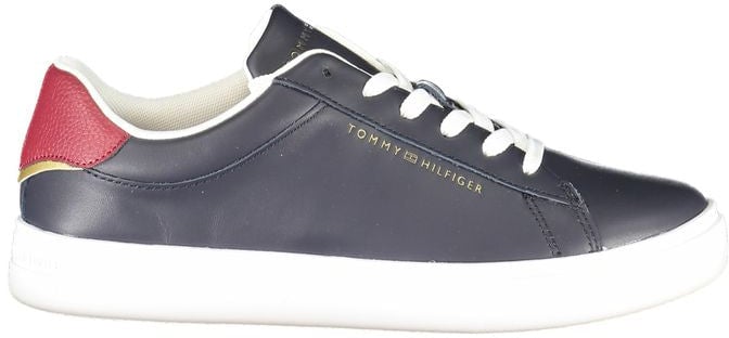 Tommy Hilfiger Blue Polyurethane Women Sneaker Blauw