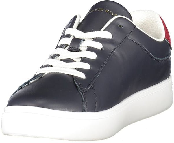 Tommy Hilfiger Blue Polyurethane Women Sneaker Blauw