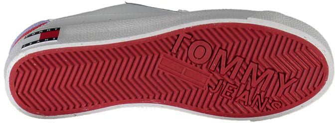Tommy Hilfiger Bianco Leather Women Sneaker Wit