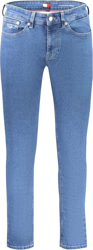 Tommy Hilfiger Blu Cotton Men's Jean Blauw