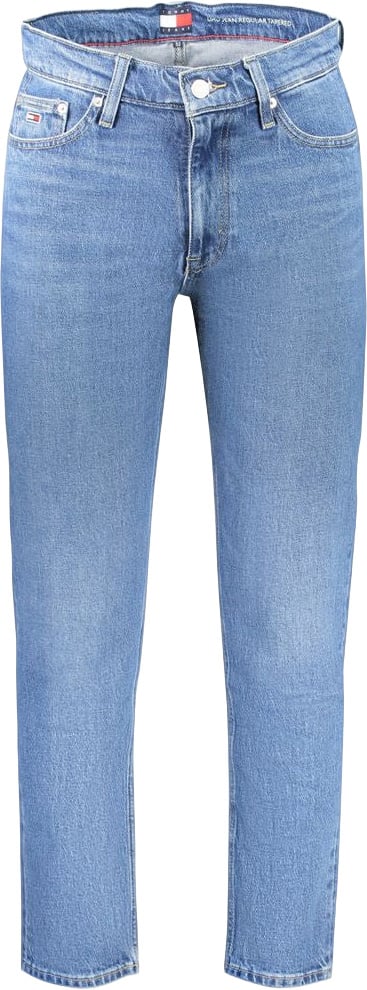 Tommy Hilfiger Blu Cotton Men Jeans Rood