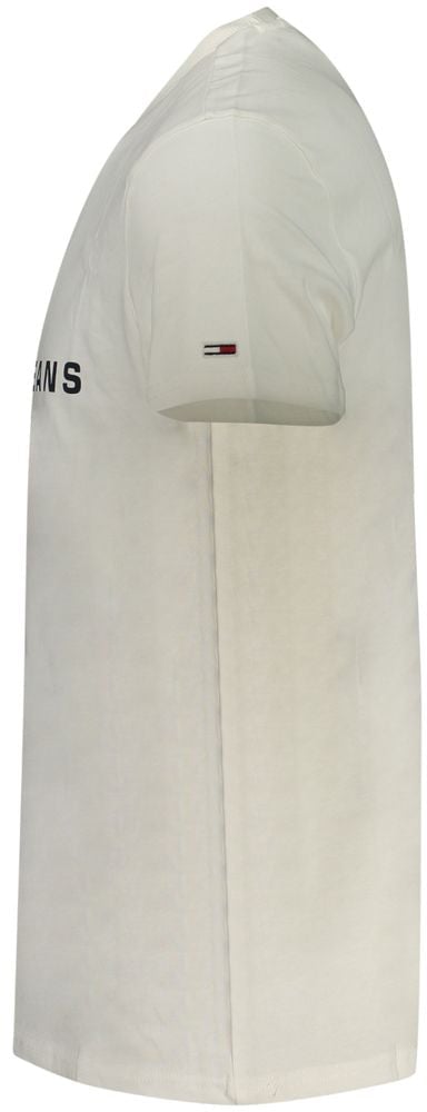 Tommy Hilfiger Tommy Hilfiger White Cotton Men's T-Shirt Wit