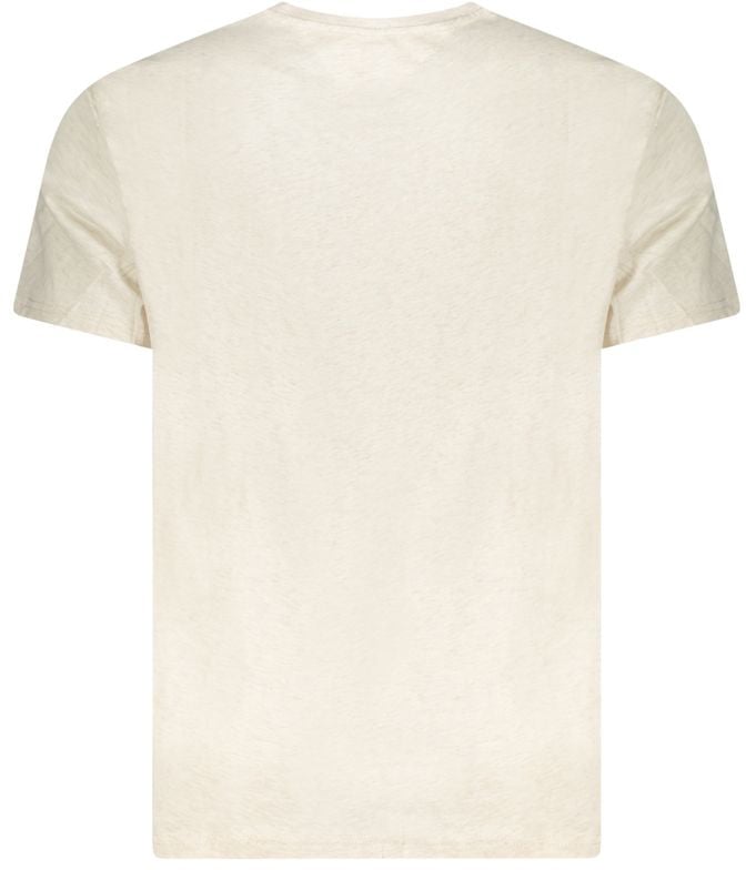 Tommy Hilfiger Beige Cotton Men's T-Shirt Beige