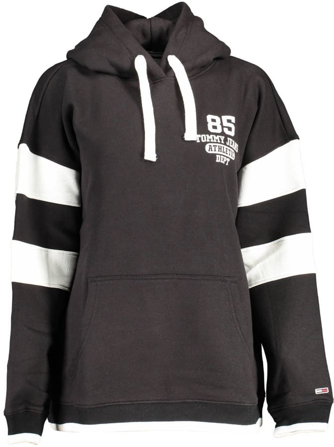 Tommy Hilfiger Tommy Hilfiger Bianco Cotton Men Sweatshirt Zwart
