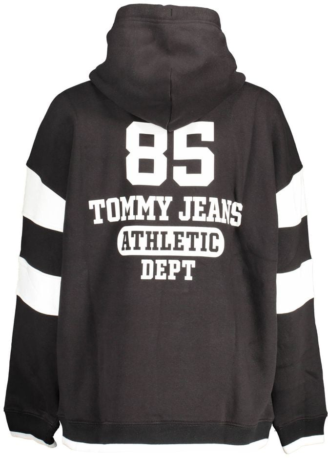 Tommy Hilfiger Tommy Hilfiger Bianco Cotton Men Sweatshirt Zwart