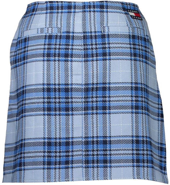 Tommy Hilfiger Azzurro Cotton Women Skirt Blauw