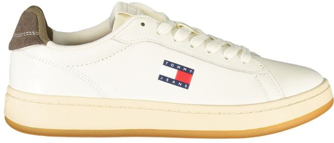 Tommy Hilfiger Bianco Polyurethane Women Sneaker Wit