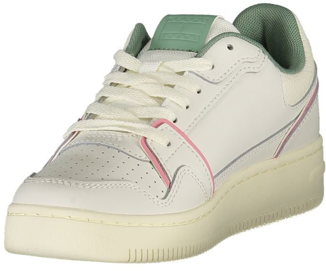 Tommy Hilfiger Bianco Poliuretano Donna Sneaker Wit