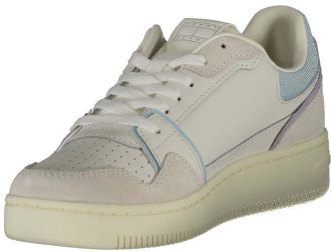 Tommy Hilfiger Bianco Polyurethane Women Sneaker Wit