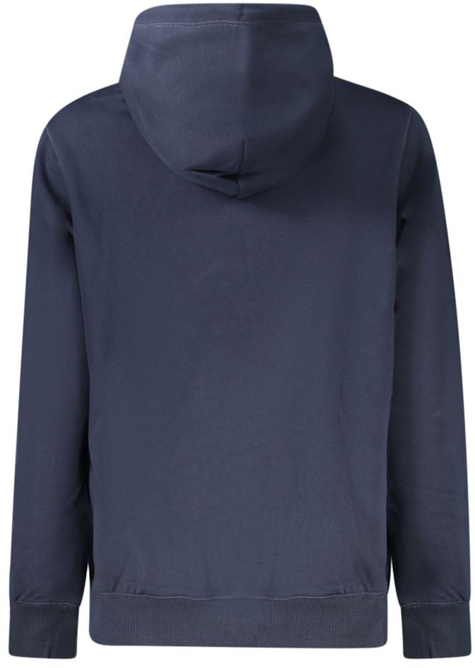 Tommy Hilfiger Blue Cotton Women's Hoodie Blauw