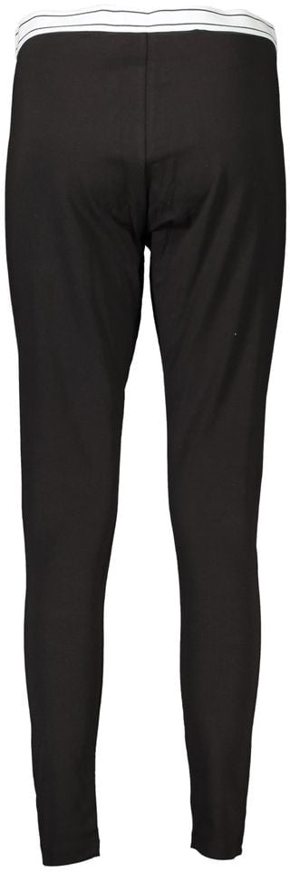 Tommy Hilfiger Tommy Hilfiger Black Cotton Women's Legging Zwart