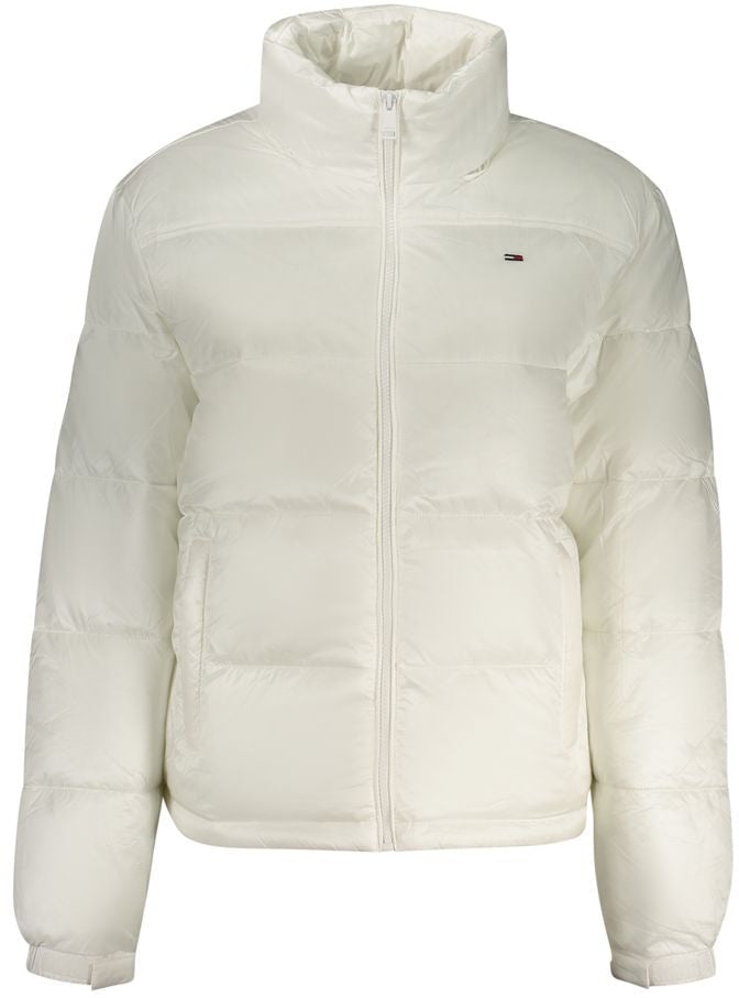 Tommy Hilfiger White Polyester Women's Jacket Wit