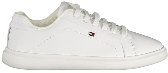 Tommy Hilfiger Bianco Polyurethane Women Sneaker Wit