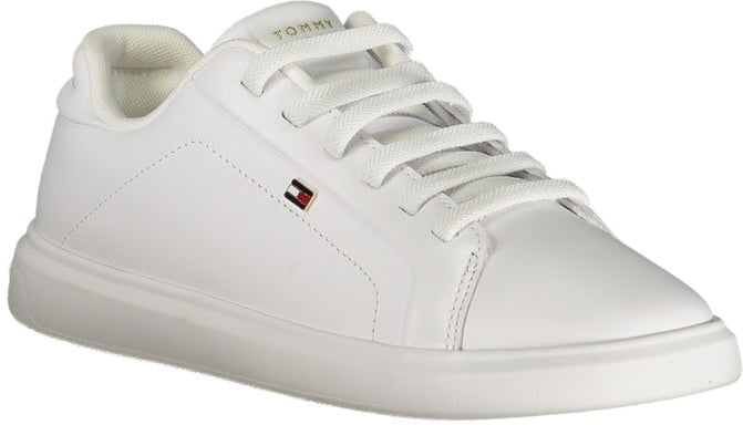 Tommy Hilfiger Bianco Polyurethane Women Sneaker Wit