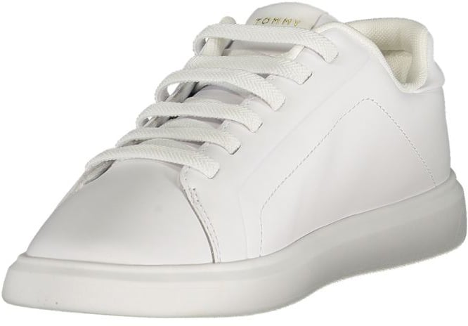 Tommy Hilfiger Bianco Polyurethane Women Sneaker Wit