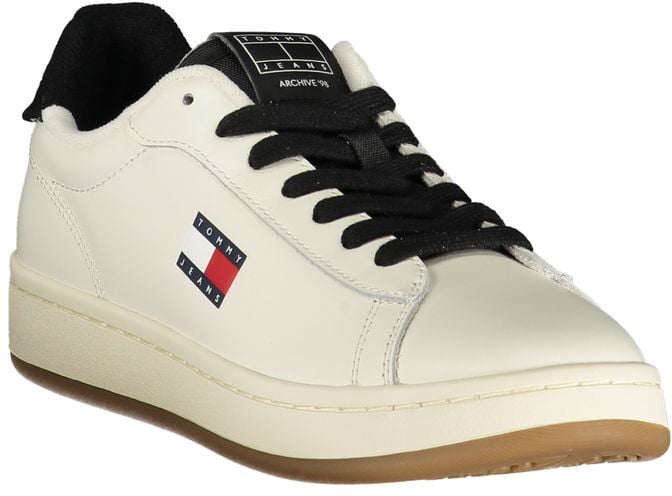 Tommy Hilfiger Bianco Poliuretano Donna Sneaker Wit