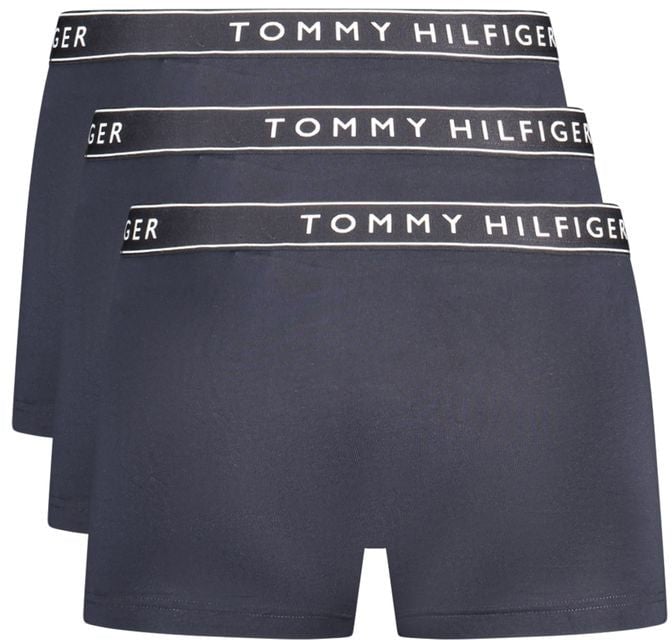 Tommy Hilfiger Blu Cotton Men's Boxer Shorts Blauw