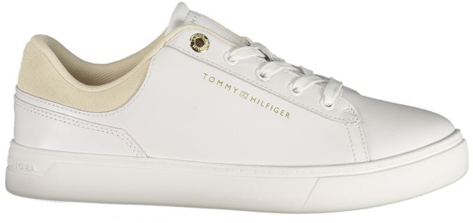 Tommy Hilfiger Bianco Polyurethane Women Sneaker Wit