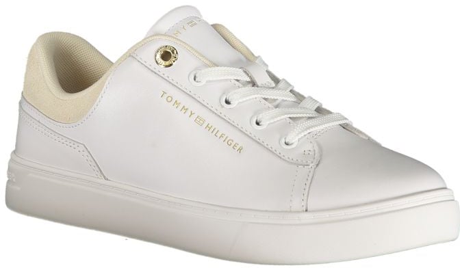 Tommy Hilfiger Bianco Polyurethane Women Sneaker Wit