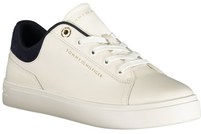 Tommy Hilfiger Bianco Poliuretano Donna Sneaker Wit