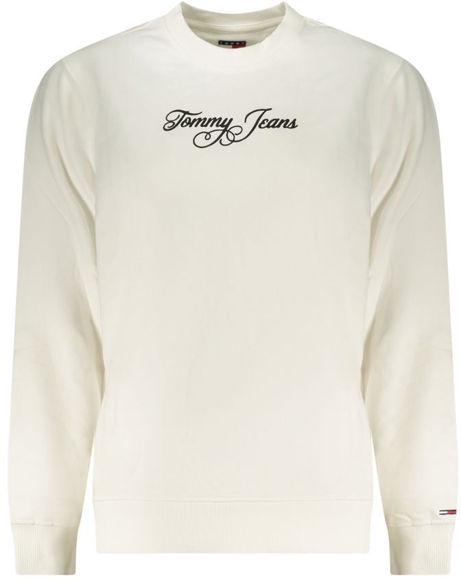 Tommy Hilfiger White Cotton Women's Sweatshirt Wit