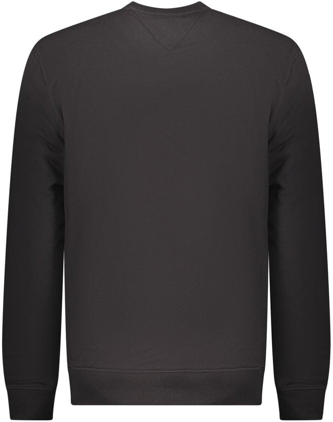 Tommy Hilfiger Tommy Hilfiger Black Cotton Men Sweatshirt Zwart