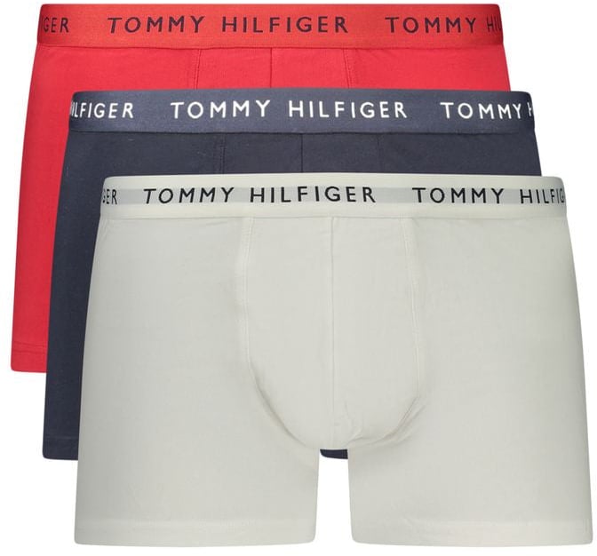 Tommy Hilfiger Red Cotton Men's Boxer Short Rood