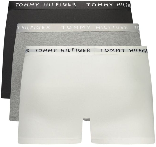 Tommy Hilfiger Grey Cotton Men's Boxer Short Grijs