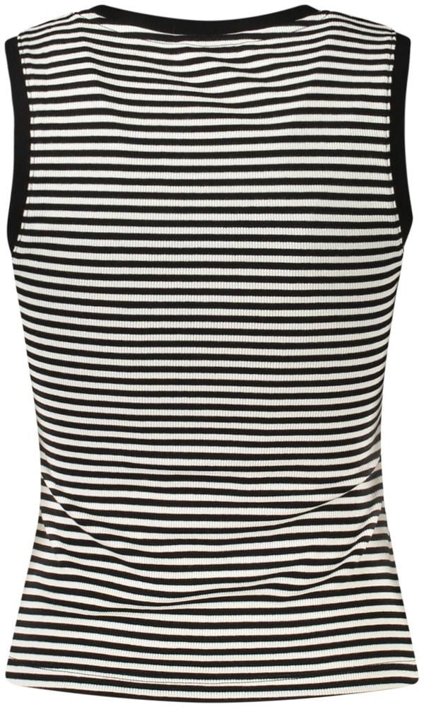 Tommy Hilfiger Tommy Hilfiger Black Cotton Women's Tank Top Zwart