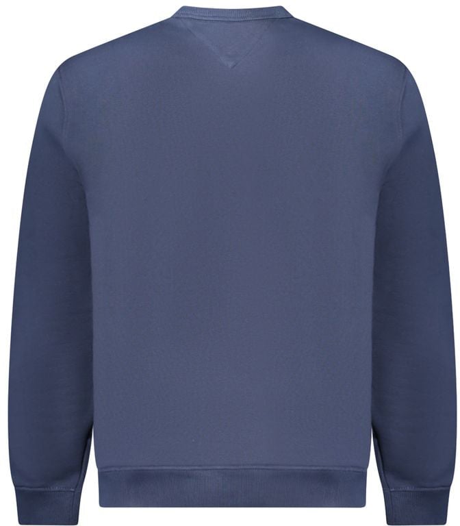 Tommy Hilfiger Blu Cotton Male Sweatshirt Blauw