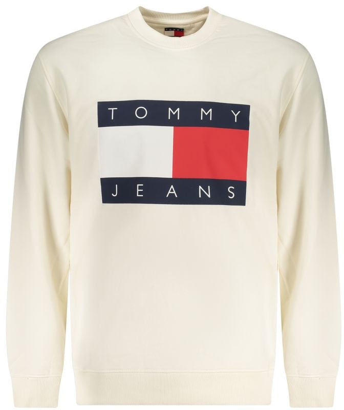 Tommy Hilfiger Tommy Hilfiger White Cotton Men Sweatshirt Wit