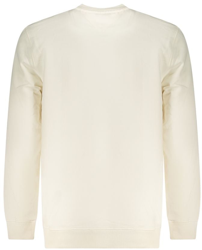 Tommy Hilfiger White Cotton Men Sweatshirt Wit
