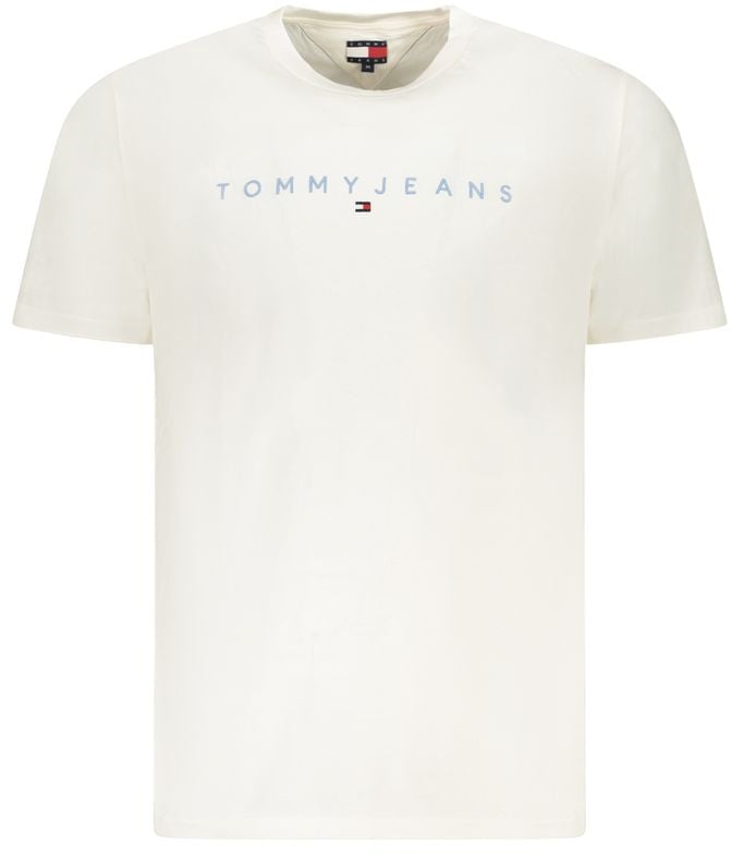 Tommy Hilfiger Tommy Hilfiger Bianco Cotton Men T-Shirt Wit