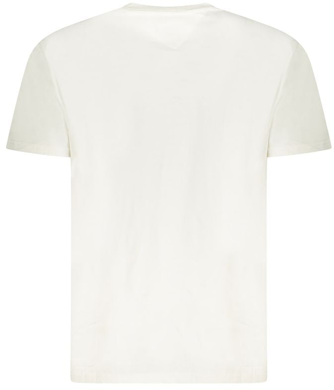 Tommy Hilfiger Tommy Hilfiger Bianco Cotton Men T-Shirt Wit