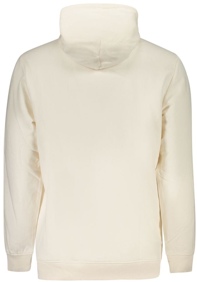 Tommy Hilfiger Tommy Hilfiger White Cotton Men's Hooded Sweatshirt Wit