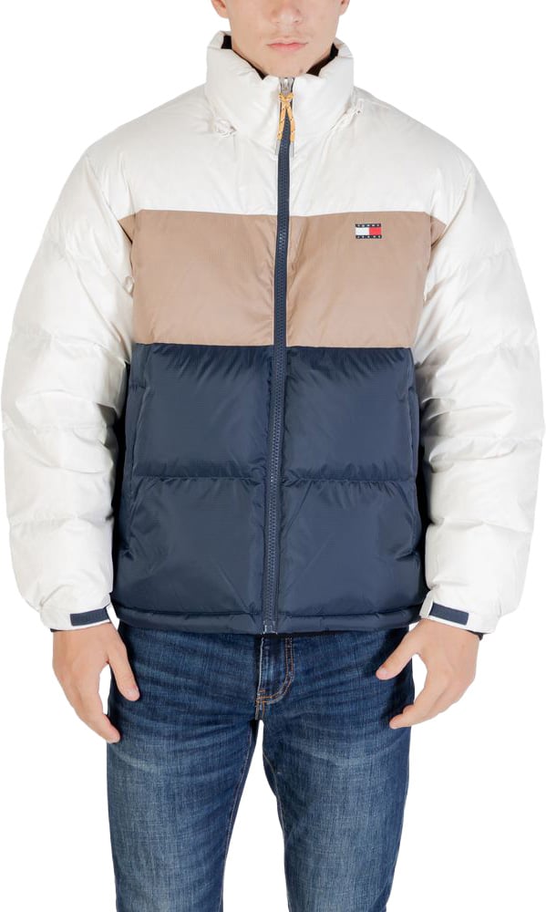 Tommy Hilfiger Jeans Cream Recycled Polyester Bomber Beige
