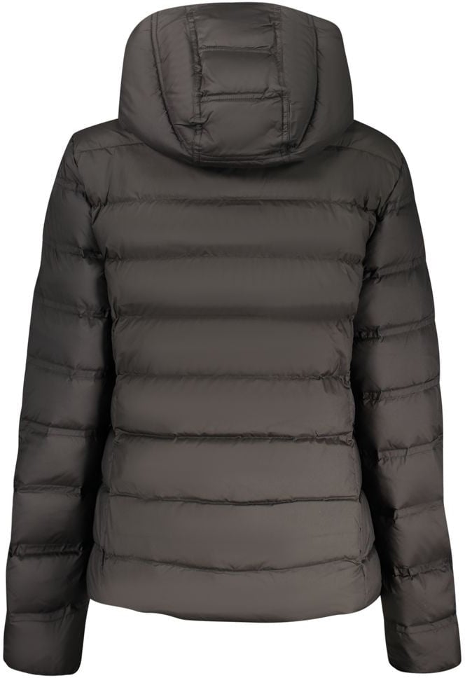 Tommy Hilfiger Black Polyester Women's Jacket Zwart