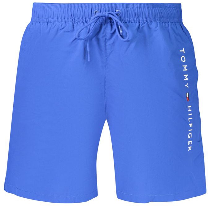 Tommy Hilfiger Blue Polyester Men's Shorts Blauw
