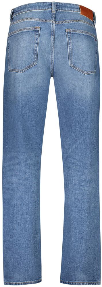 Tommy Hilfiger Blu Cotton Men Jeans Rood